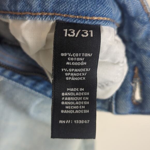 Patchwork Denim Jeans High-rise Two Tone Wash Women's Size 31 - Picture 4 of 10